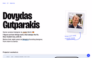 This site today: the big name, the polaroid and the €40k case